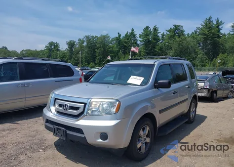 2011 Honda Pilot Lx from USA, damaged, VIN 5FNYF4H26BB029747